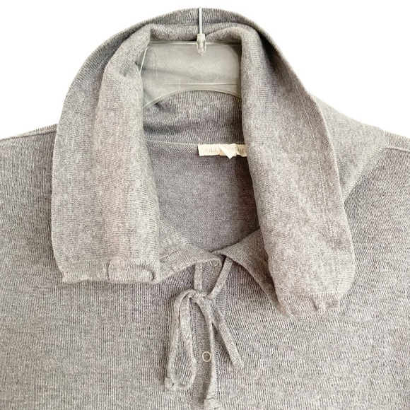 Eileen Fisher Peruvian Flannel Cardigan Gray Size XS - Picture 5 of 7